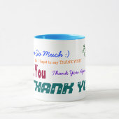 DANKE GESCHENK-TASSE TASSE (Zentrum)