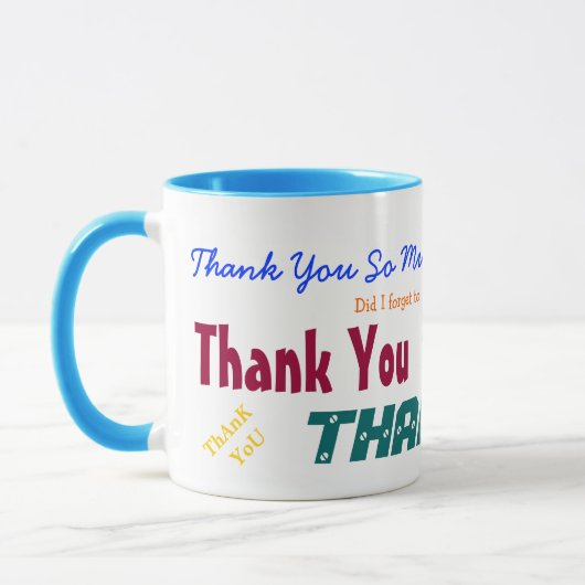 DANKE GESCHENK-TASSE TASSE (Links)
