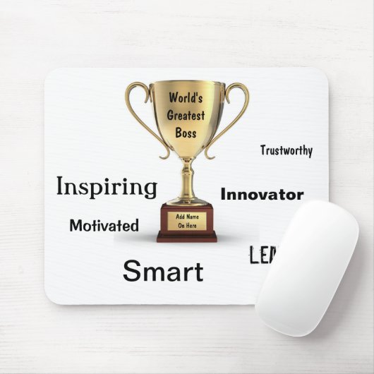 Danke Geschenke für Chef Mousepad (Mit Mouse)