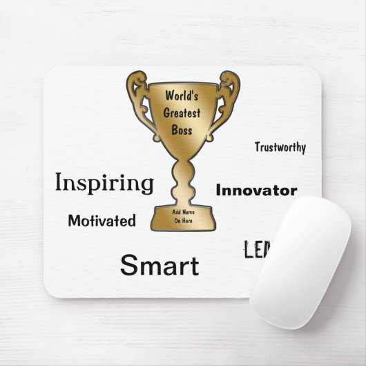Danke Geschenke für Chef Mousepad (Mit Mouse)