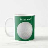 Danke, Geschenke Golf zu spielen Kaffeetasse (Links)