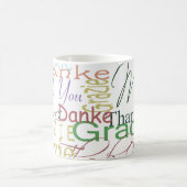 Danke Geschenke Kaffeetasse (Mittel)