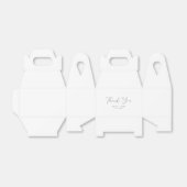 Danke Geschenkschachtel (Ungefaltet)