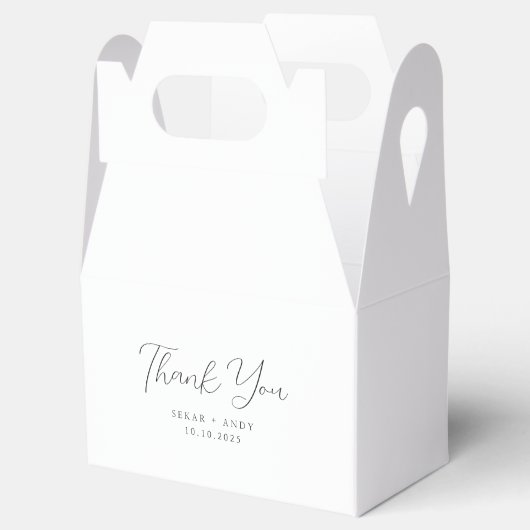 Danke Geschenkschachtel (Geöffnet)