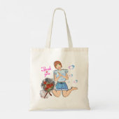 Danke, Geschenktasche. Tragetasche (Rückseite)