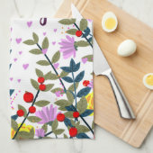 Danke Geschirrtuch (Viertel Falte)