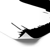 Danke, Girl mit Pferd Poster (Ecke)