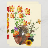 Danke Giving Feiertagskarte (Vorne/Hinten)