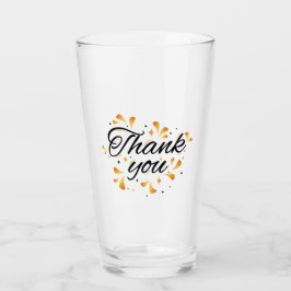 Danke Glass Tumbler - Dankbarkeit