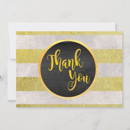 Danke Gold Wedding White Marmor (Vorderseite)
