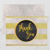 Danke Gold Wedding White Marmor (Vorne/Hinten)