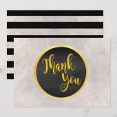 Danke Gold Wedding White Marmor (Vorne/Hinten)