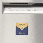 Danke Golden Damask Magnet (In Situ (Geschirrspüler))