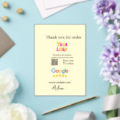 Danke Google Bewertungs-Scan-QR-Geschäft Acryleinladungen (In Situ (Hochzeit))