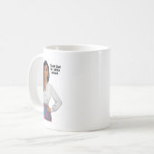 Danke Gott für die Frau Sticker Kaffeetasse (Vorderseite Links)