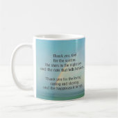 "Danke, Gott!" Kaffee-Tasse Kaffeetasse (Links)