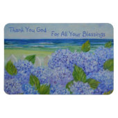 Danke Gott Seashore Magnet (Horizontal)