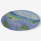 Danke Gott Seashore Pappteller (Schrägansicht)