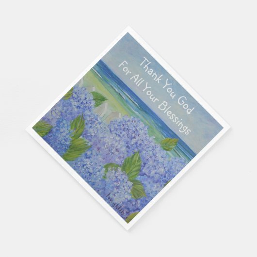 Danke Gott Seashore Serviette (Ecke)