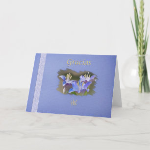 Danke, Gracias, Spanisch Dankeskarte