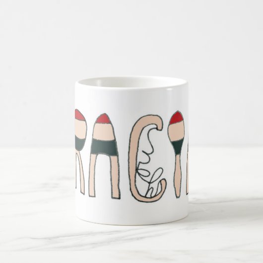 Danke/Gracias Tasse (Mittel)