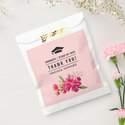 Danke | Graduation Party Custom Gevor Bags Geschenktütchen (Versiegelt)