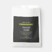 Danke | Graduierungspartei Custom Geschenktütchen (Vorderseite)