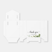 Danke Greenery Wedding Geschenkschachtel (Ungefaltet)