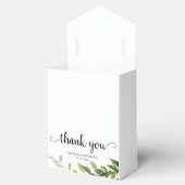 Danke Greenery Wedding Geschenkschachtel (Geöffnet)