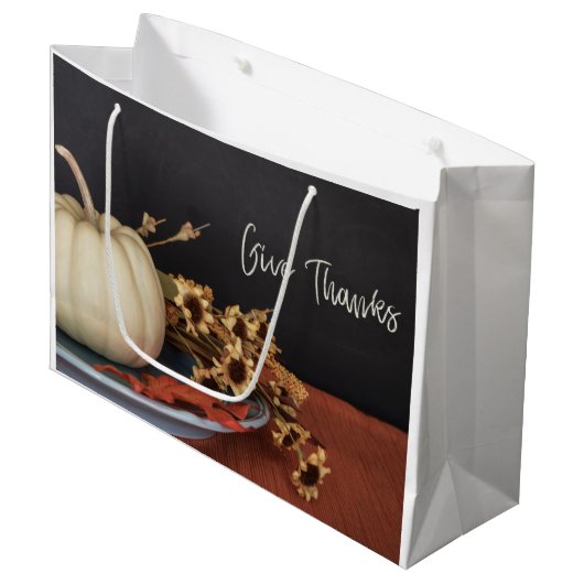 Danke Große Geschenktüte (Vorderseite Schrägansicht)