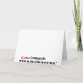 Danke Gruß-Karte (Rückseite)