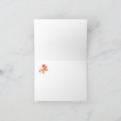 Danke/Grußkarte, 4"x5.6" Dankeskarte (Innenseite)