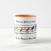 Danke Guido von Arezzo Tasse (Zentrum)