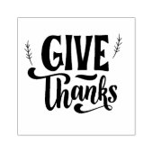 Danke Gummistempel (Prägung)