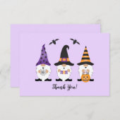 Danke Halloween Gnomes Lila Orange (Vorne/Hinten)