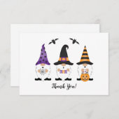 Danke Halloween Gnomes Lila Orange (Vorne/Hinten)
