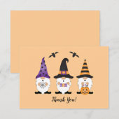 Danke Halloween Gnomes Lila Orange (Vorne/Hinten)