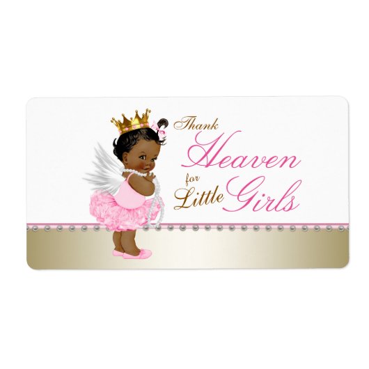 Danke Heaven für kleine Mädchen Wasserflaschen Lab (Vorne)