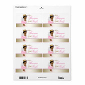 Danke Heaven für kleine Mädchen Wasserflaschen Lab (Vorne)