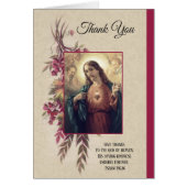 Danke heiliges Herz von Jesus-Blumen (Vorne)