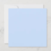 Danke, hellblau weiß karte (Rückseite)