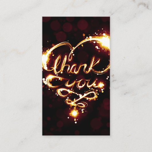 danke helle Lochkarte Treuekarte (Vorderseite)