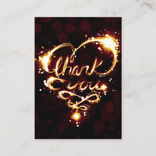 danke helles Empfehlungsprogramm Empfehlungskarte (Vorderseite)