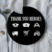 Danke Heroes | First Responder Button (Beispiel)
