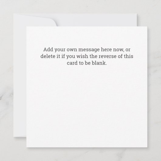 Danke, Herr Doktor. Dankeskarte (Rückseite)