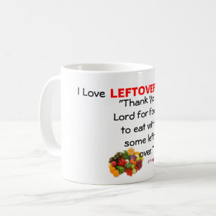 Danke Herr für Essen zu essen! Kaffeetasse