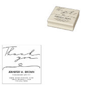 Danke Herz Gummistempel (Stempel)