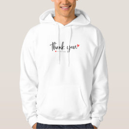 Danke-Herz-Hoodie Hoodie