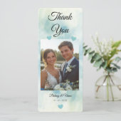 Danke - Hochzeitkarte (Stehend Vorderseite)