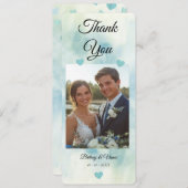 Danke - Hochzeitkarte (Vorne/Hinten)